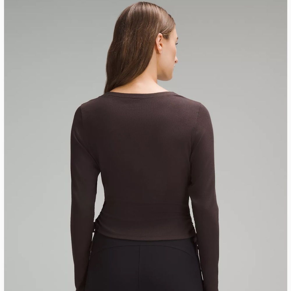 Lululemon Side-Cinch Ribbed Cardigan - Picture 5 of 6